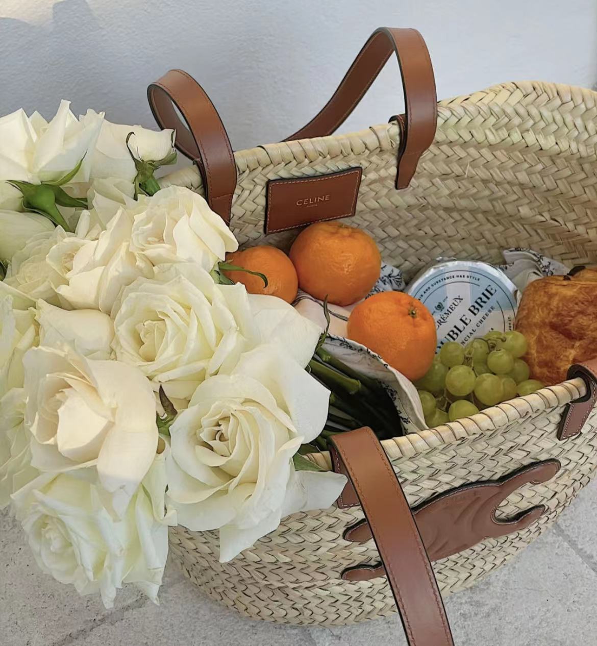 CEL1NE👜ニット凱旋野菜カゴバッグ、カジュアルホリデーバッグ【50%OFF+送料無料】