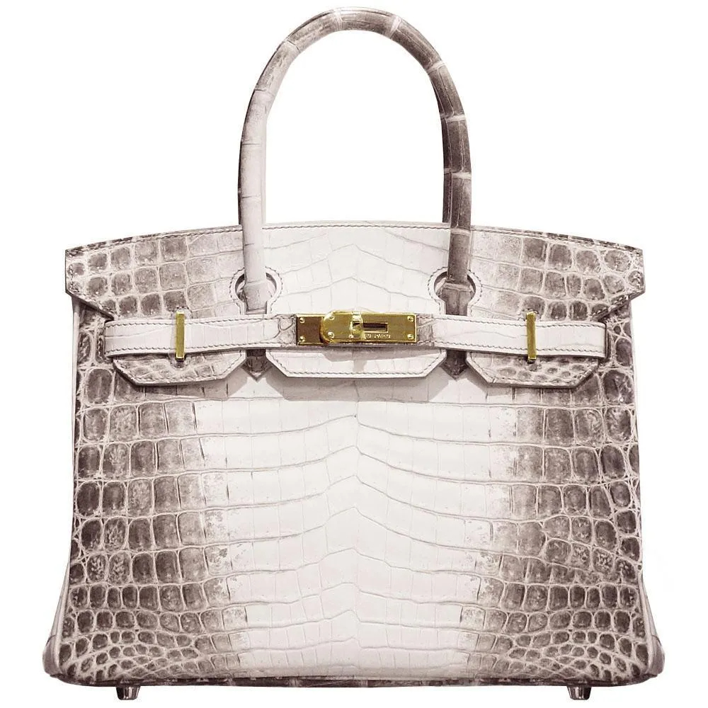 【HERMES】エルメス バーキン 30CM オーストリッチ ゴールド金具