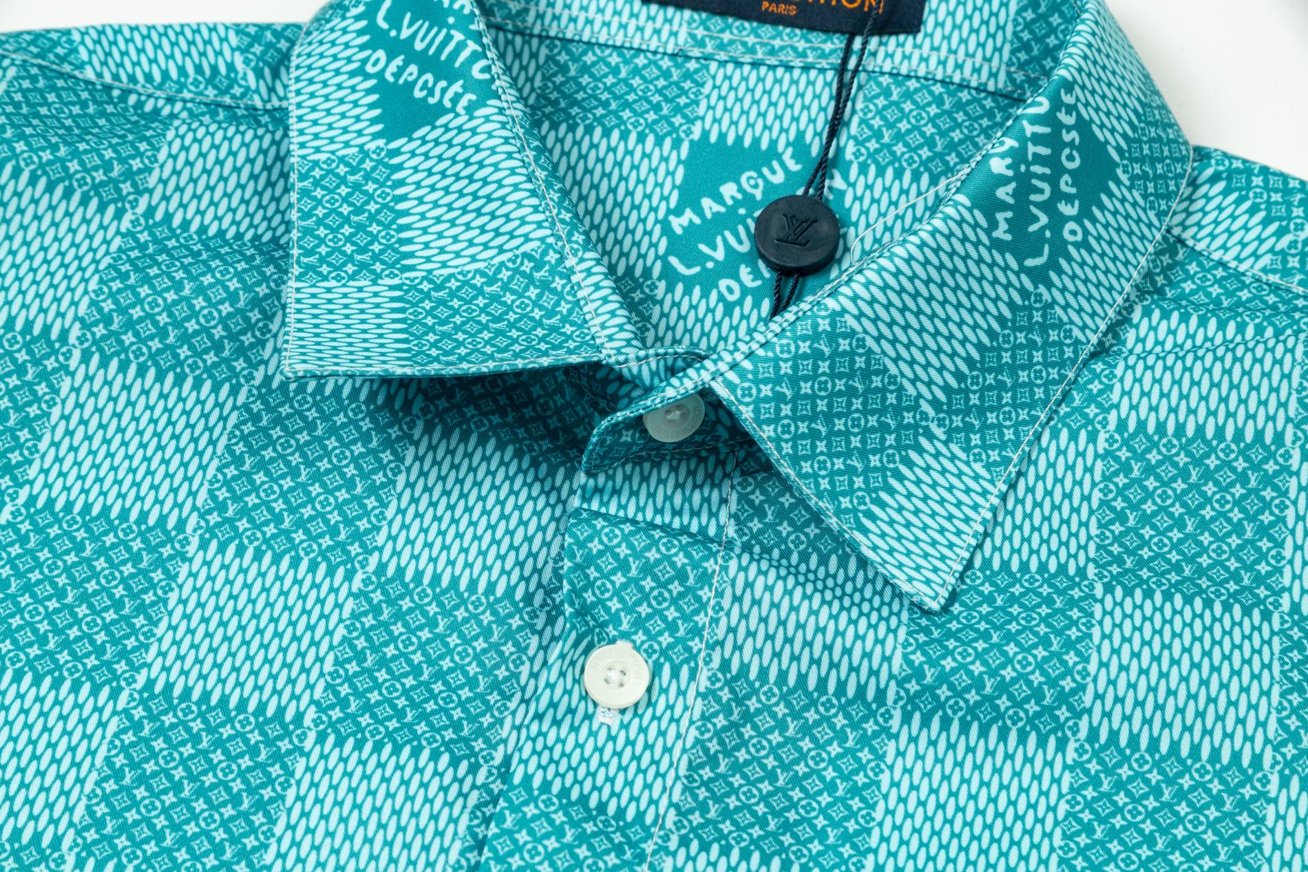 【LOUIS VUITTON 公式旗艦店】ルイヴィトン シャツ ご好評に付き再入荷 240715