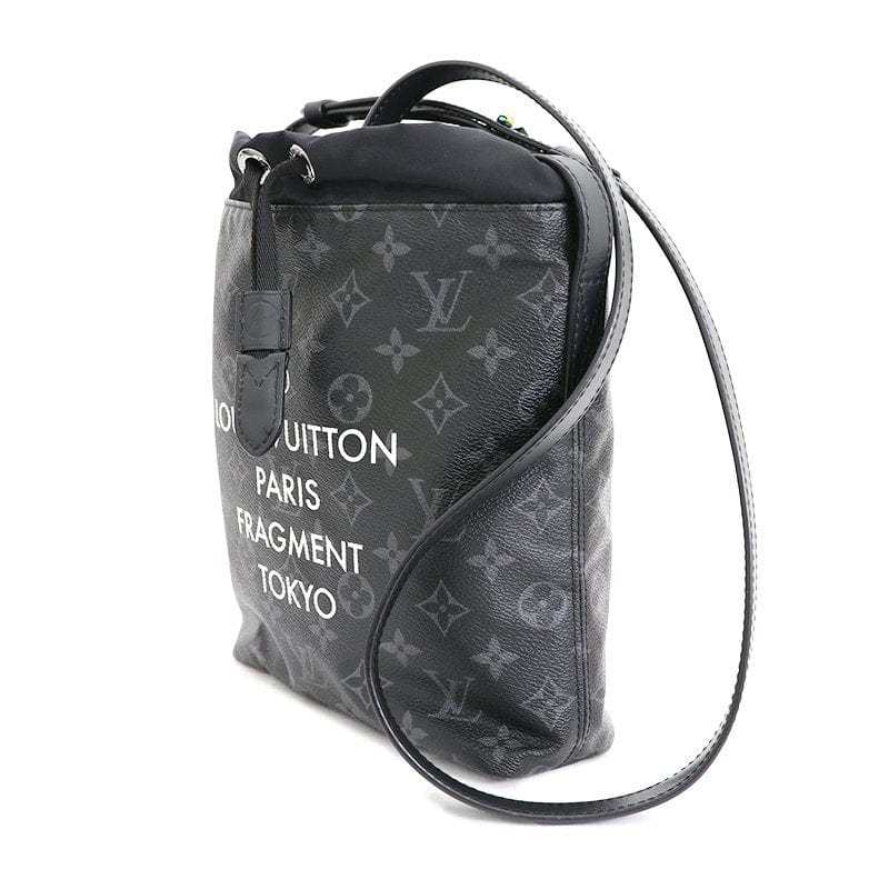 ルイヴィトン （LOUIS VUITTON） ショルダーバッグ ナノバッグ フラグメント モノグラムエクリプス M43418