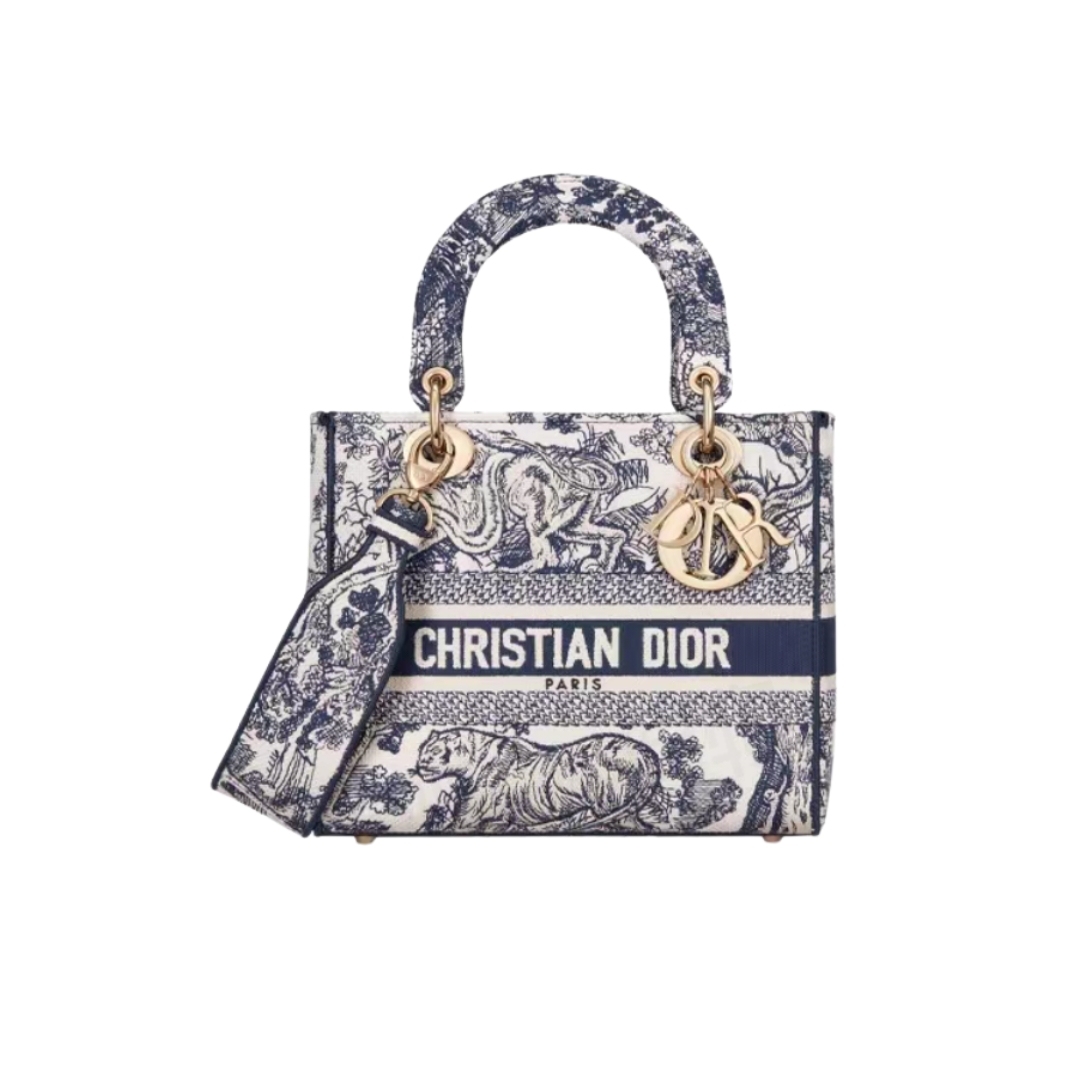 【DIOR】2種類★レディース LADY D-LITE ミディアムバッグ 大人気