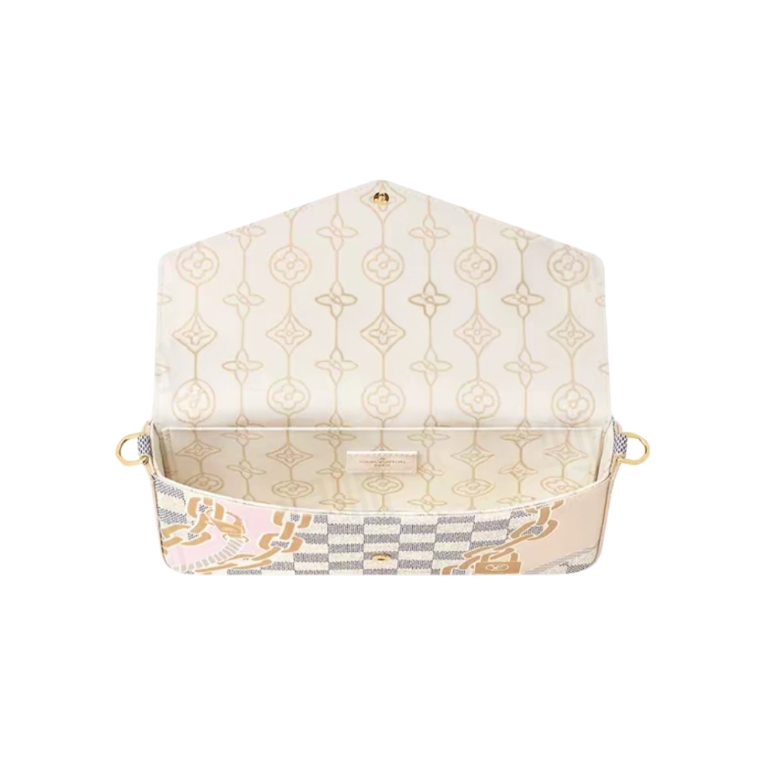 LOUIS VUITTON ルイヴィトン N40466 Pochette Felicie ショルダーバッグ 21 x 11 x 2cm