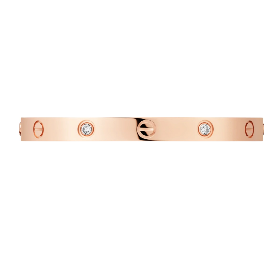 【Cartier】カルティエ LOVE BRACELET, 4 DIAMONDS ブレスレット、ダイヤモンド4個