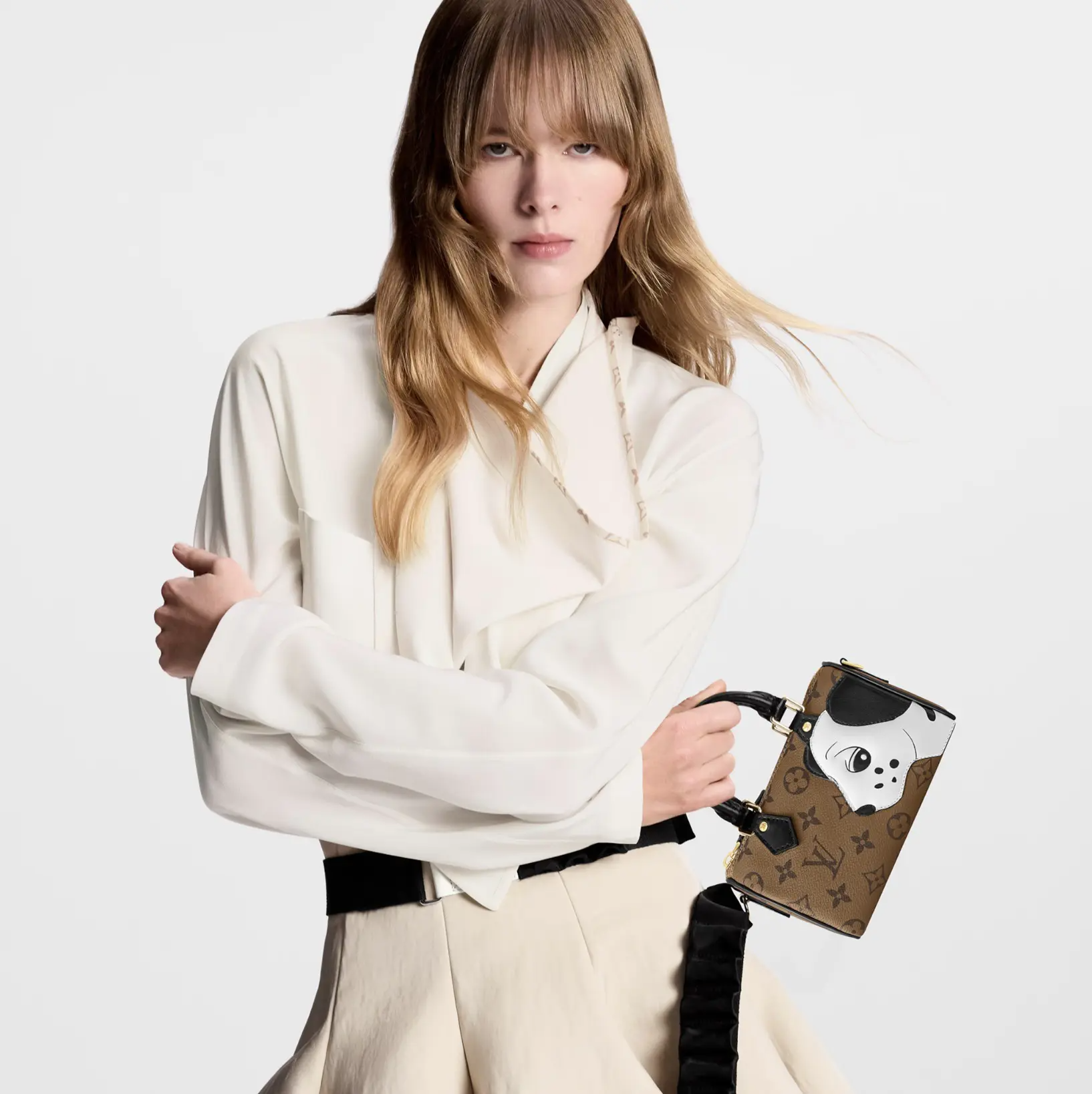 注目のコラボ品【Louis Vuitton】ハンドバッグ ナノ・スピーディ M83688