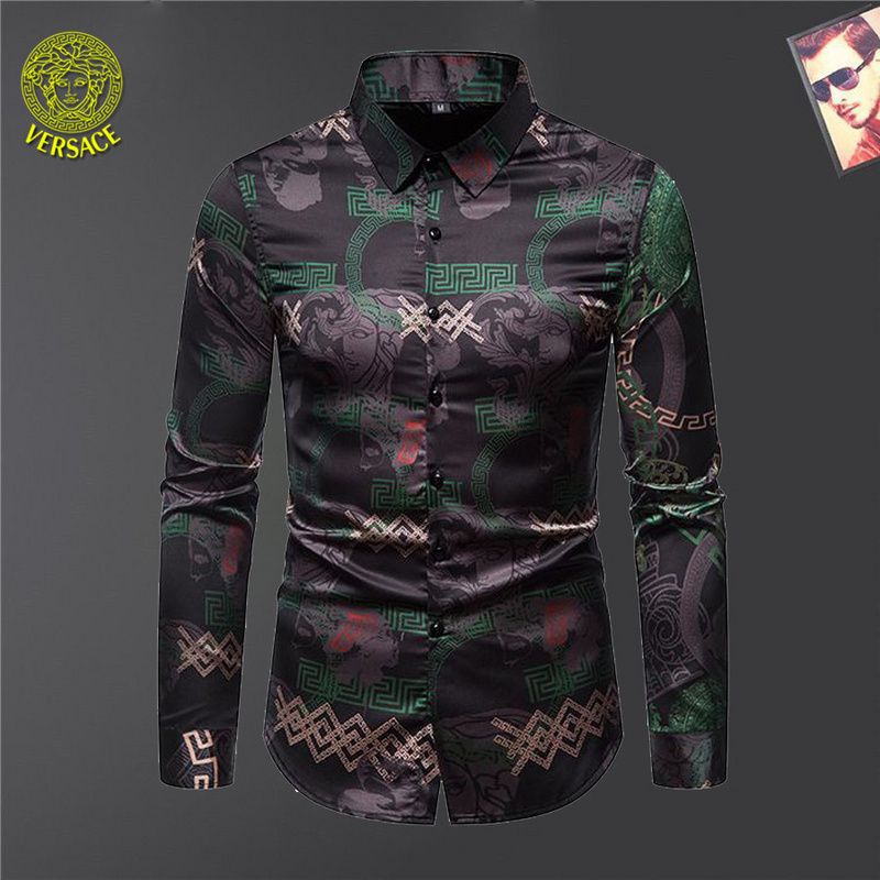 VERSACE ヴェルサーチ 長袖シャツ 2カラー