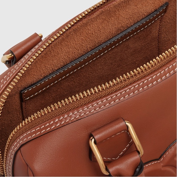 【CELINE】キュイル トリオンフ スモールボストン バック