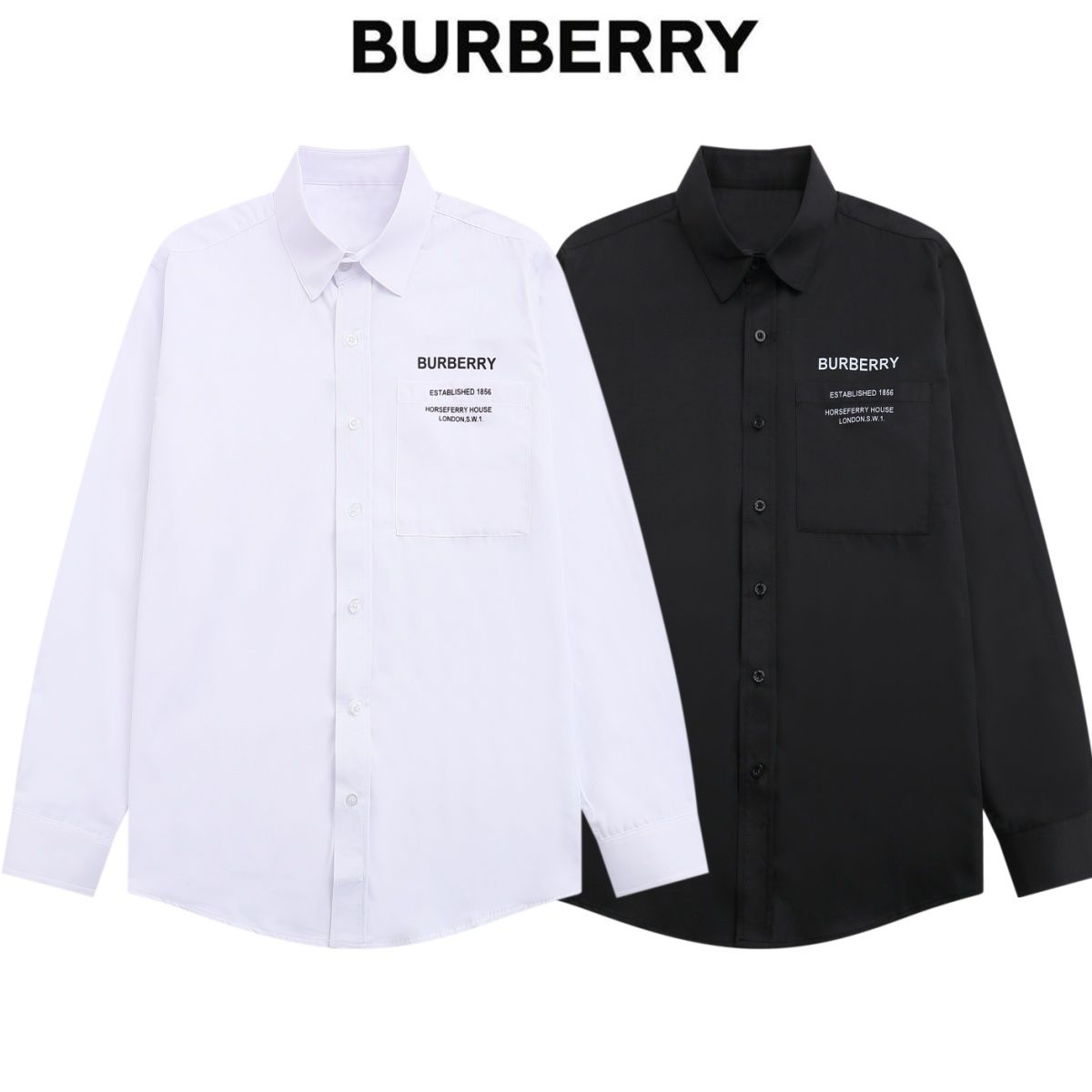 【BURBERRY旗艦店】（バーバリー）長袖シャツ、ご好評に付き再入荷！！