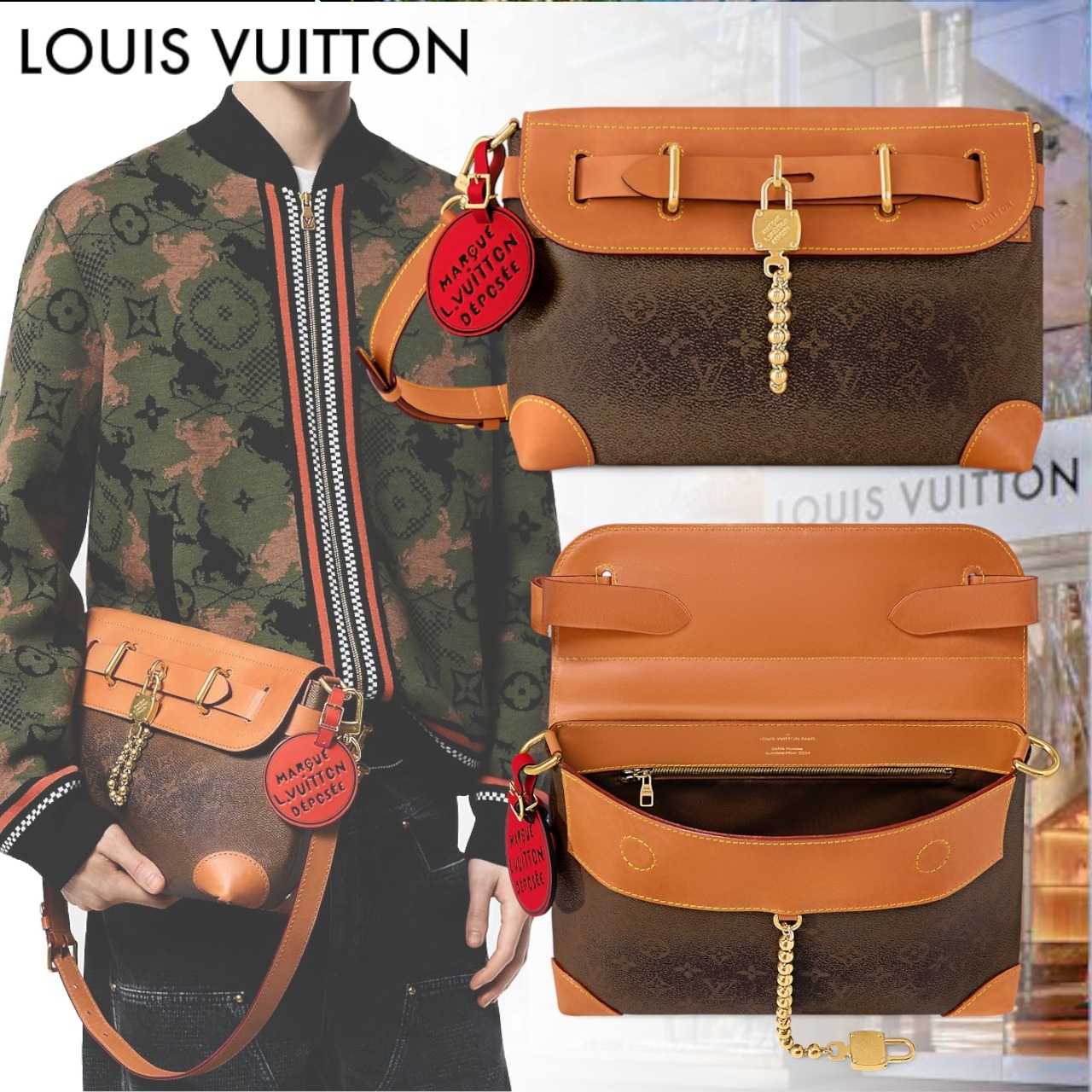 【24FW/トレンディでお洒落★】LouisVuitton ショルダーバッグ