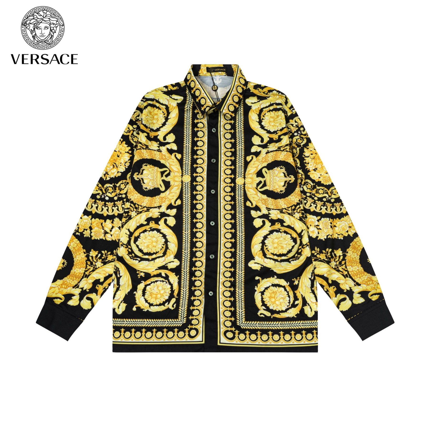【VERSACE 公式旗艦店】ヴェルサーチ シャツ ご好評に付き再入荷 240716