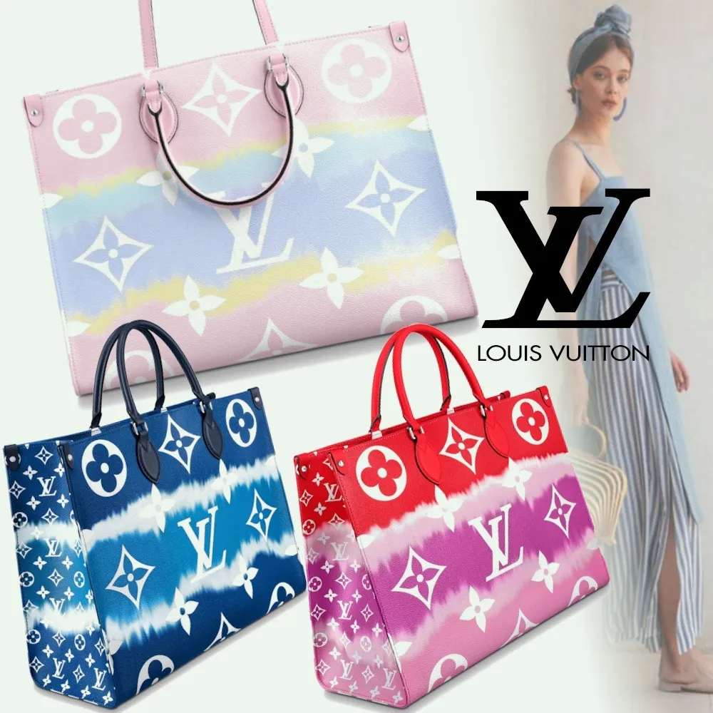 完売必須♯タイダイ【VUITTON】新!トートバッグ☆ONTHEGO GM M45120 M45119 M45121