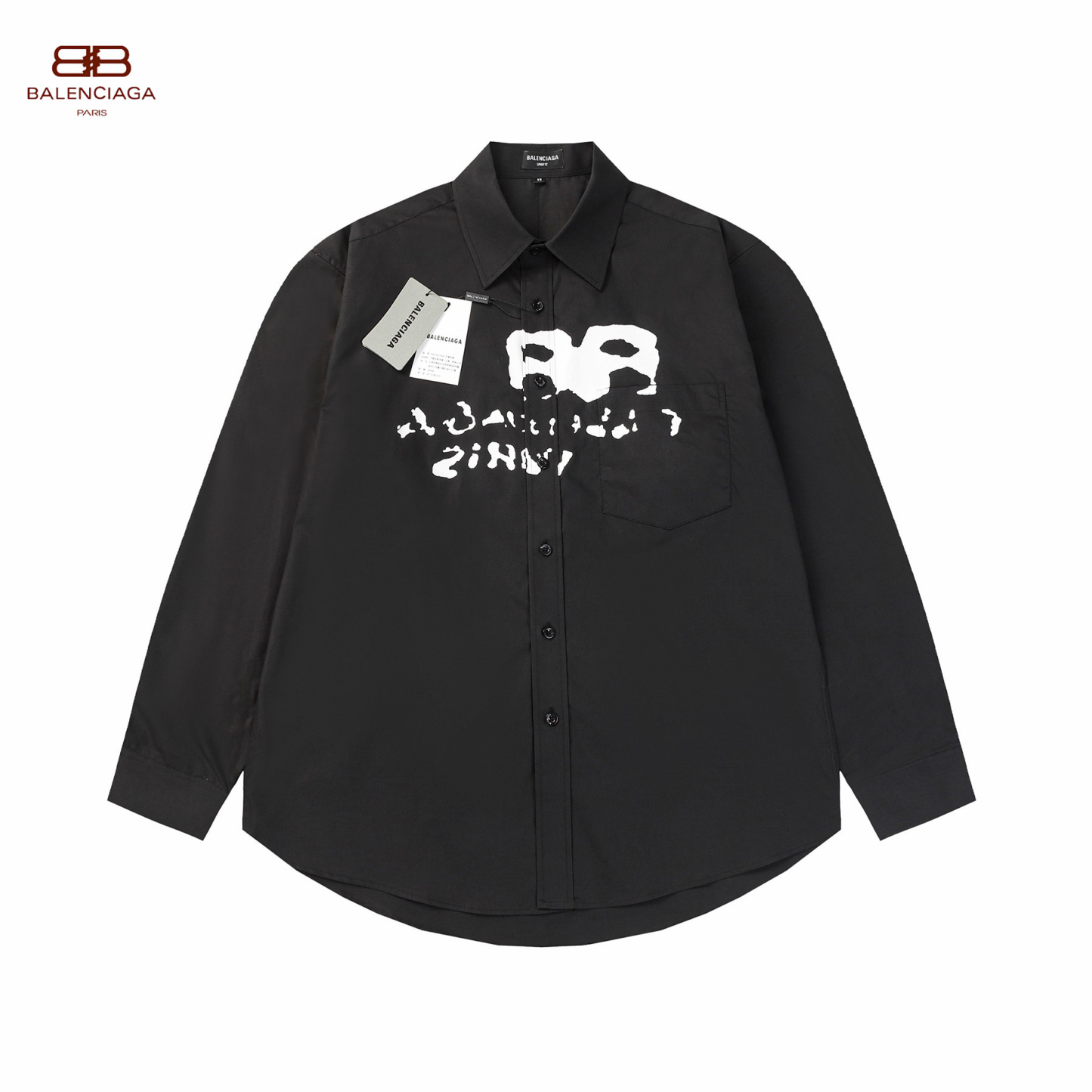 【BALENCIAGA 公式旗艦店】バレンシアガ シャツ ご好評に付き再入荷 240715