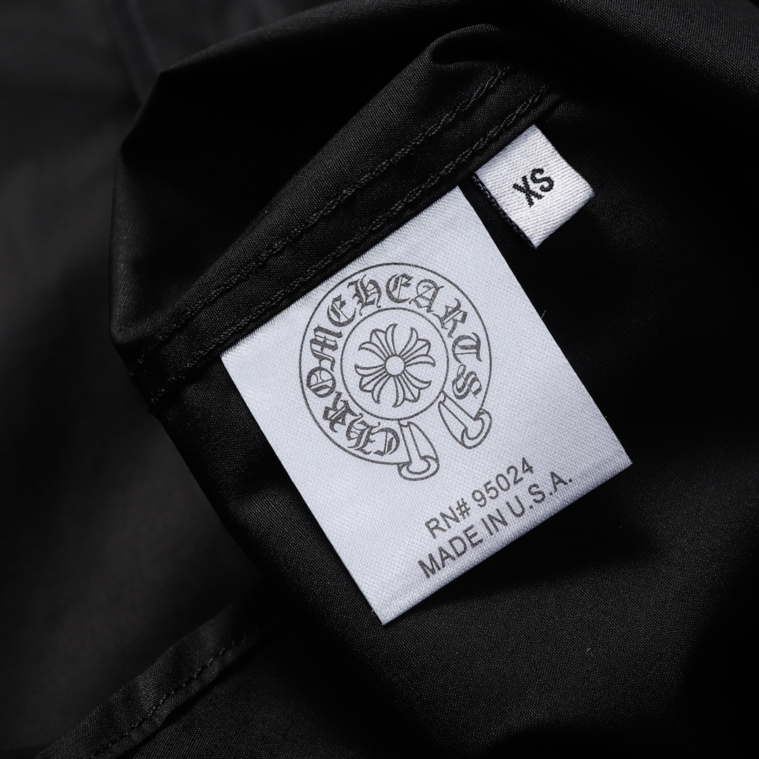 【CHROME HEARTS 公式旗艦店】 クロムハーツ シャツ ご好評に付き再入荷！ 黒 白