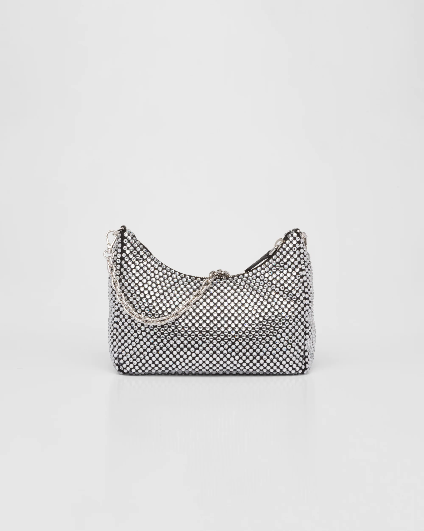 プラダ Re-Edition 2005 クリスタル サテンバッグ