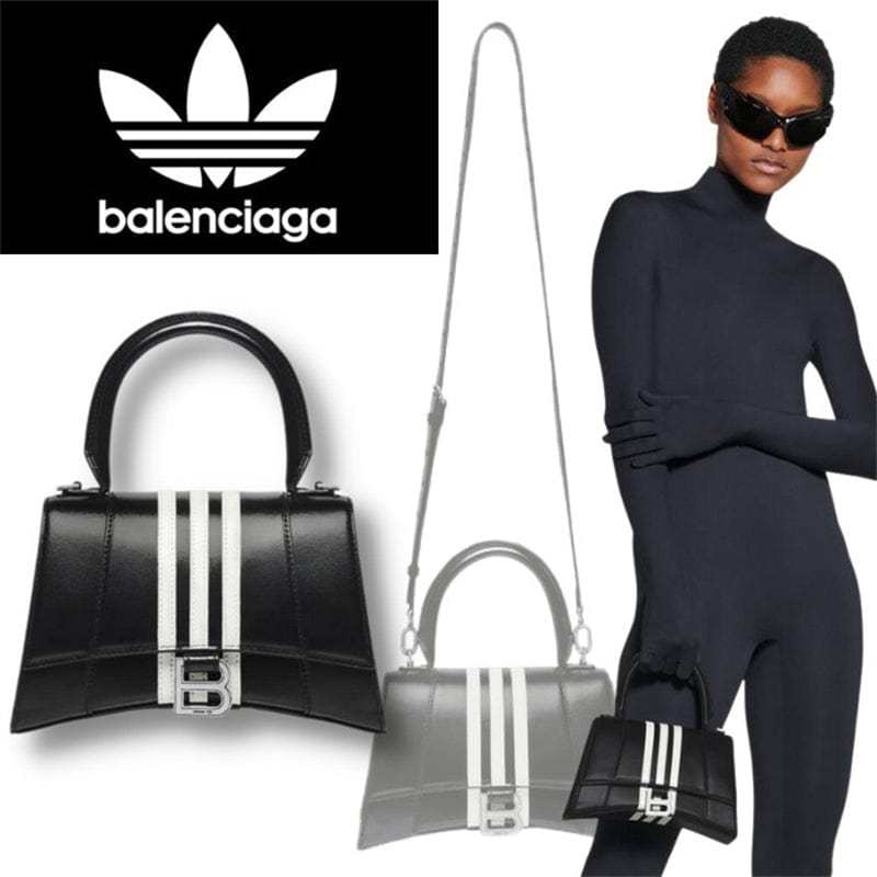 BALENCIAGA×ADIDAS HOURGLASSコラボスモール ハンドバッグ