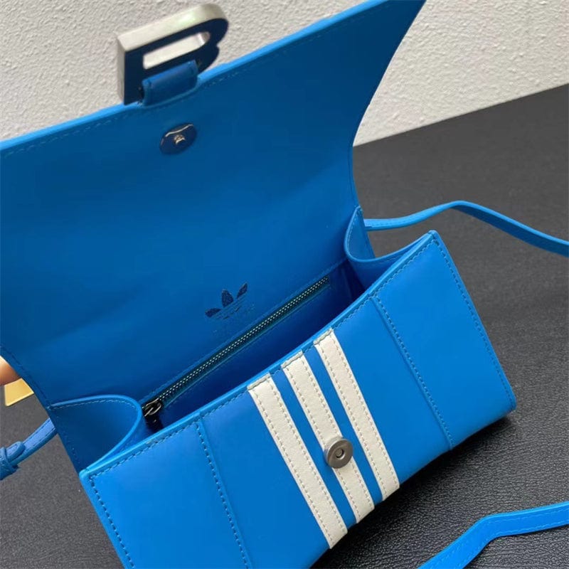 BALENCIAGA×ADIDAS カーフスキン ボックス バッグ 3色