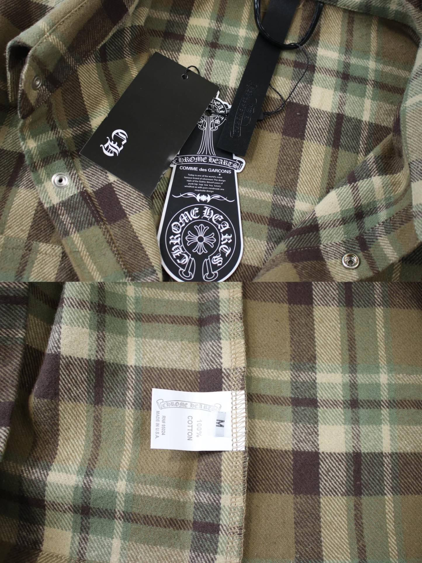 【CHROME HEARTS 公式旗艦店】クロムハーツ シャツ ご好評に付き再入荷 240831