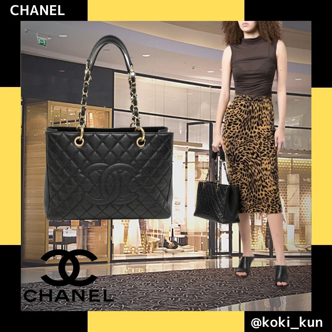 ★フランス限定モデル★CHANEL シャネル グランド トートバッグ