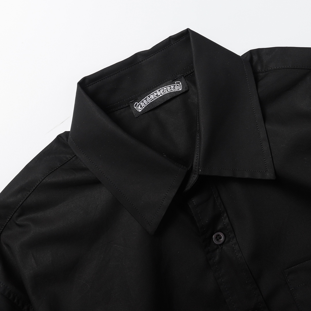 【CHROME HEARTS 公式旗艦店】 クロムハーツ シャツ ご好評に付き再入荷！ 黒 白