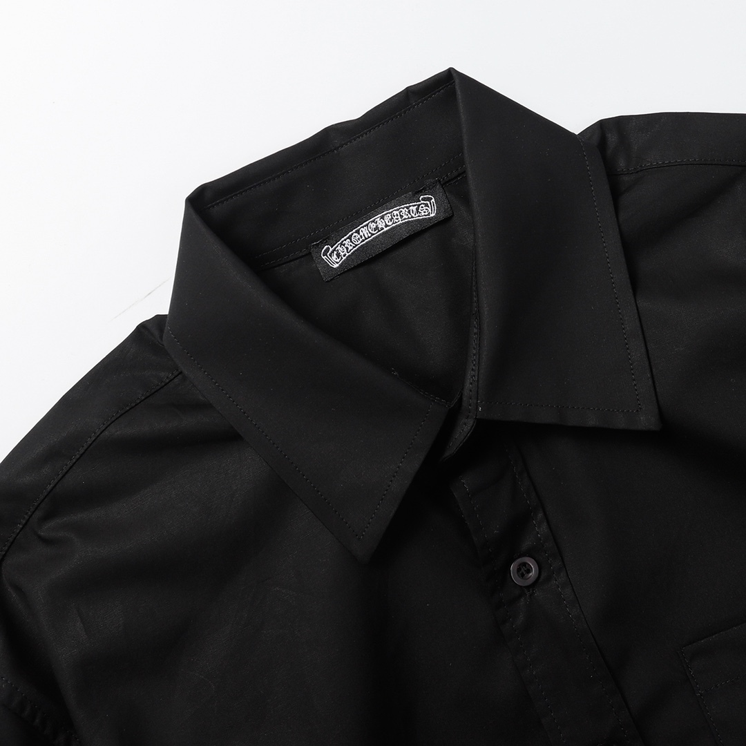 【CHROME HEARTS 公式旗艦店】 クロムハーツ シャツ ご好評に付き再入荷！ 黒 白