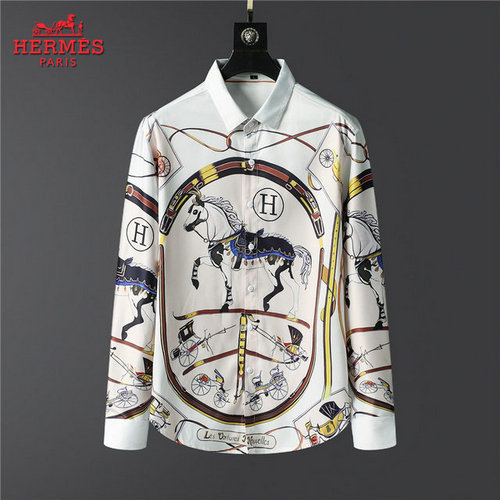 Hermès (エルメス) 長袖シャツ 2カラー