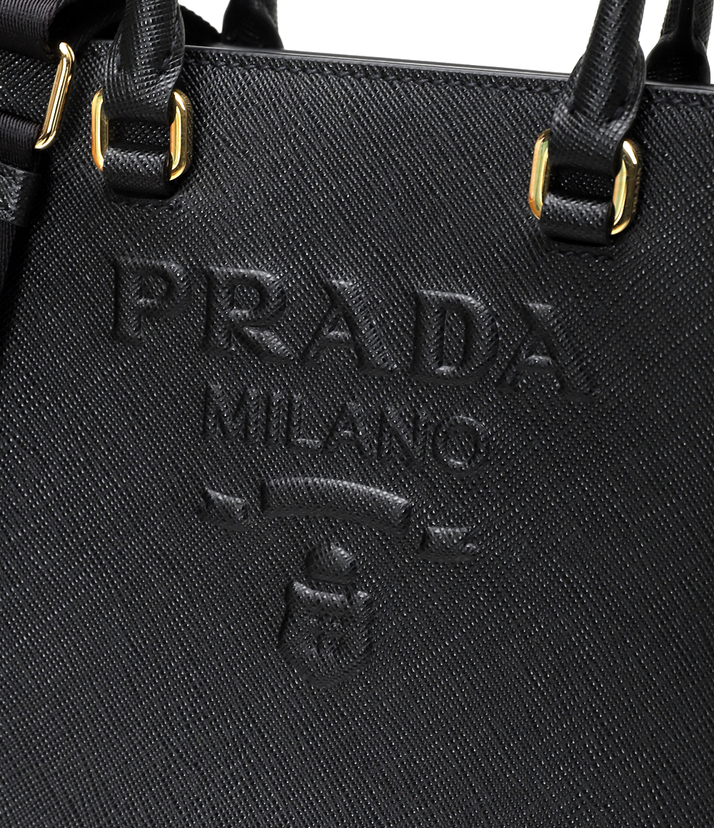 ☆PRADA スモール サフィアーノレザー ハンドバッグ
