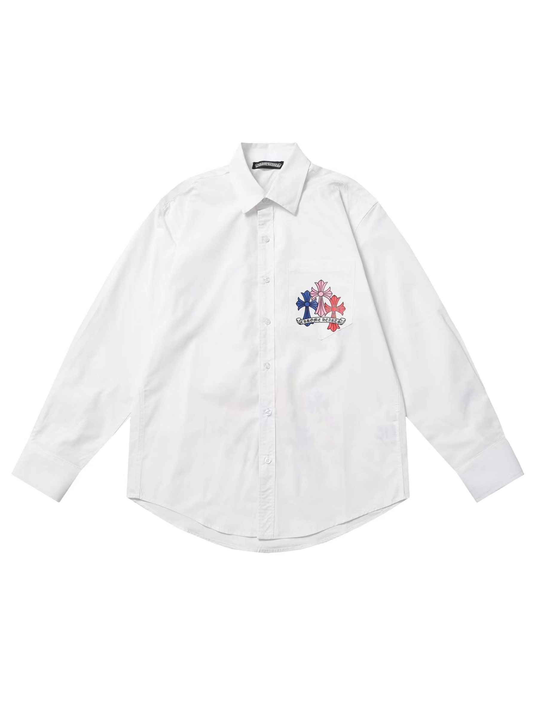 【CHROME HEARTS 公式旗艦店】 クロムハーツ シャツ ご好評に付き再入荷！ 黒 白