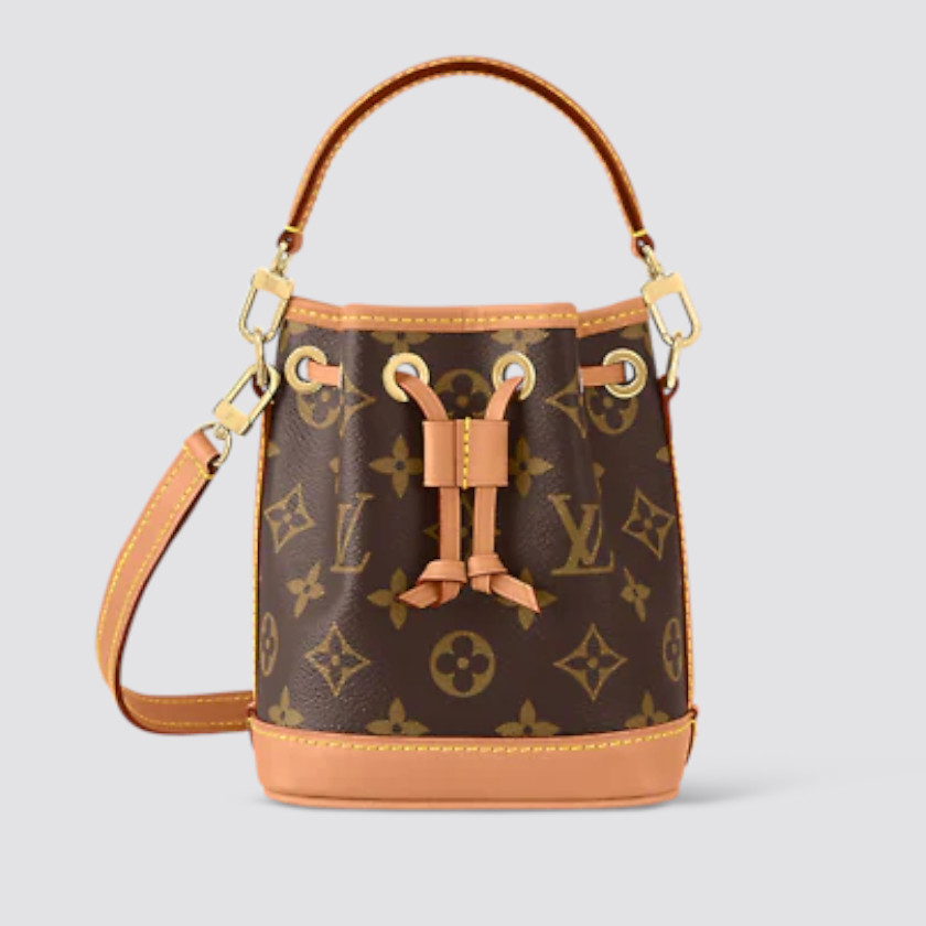 【ルイ ヴィトン】ナノ・ノエ ２WAY モノグラム 上品 鞄