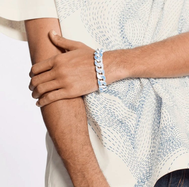 Louis Vuitton（ルイヴィトン） MONOGRAM CLOUDS ネックレス 50cm + ブレスレット 21cm