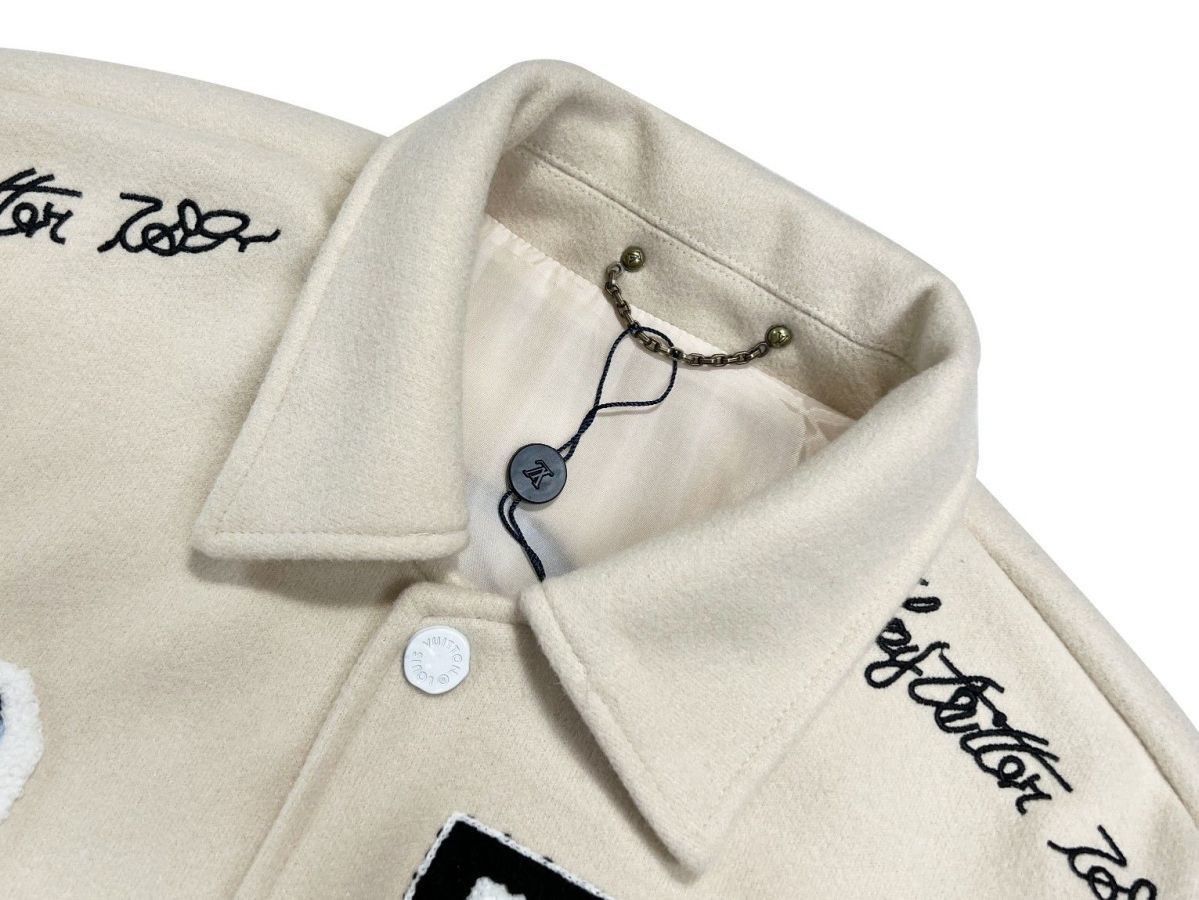 【LOUIS VUITTON】ルイヴィトン刺繍入り野球ユニフォーム  ジャケット