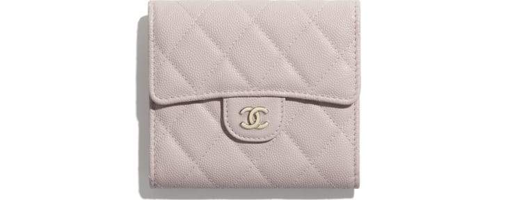 【 CHANEL】クラシック小さなフラップ財布