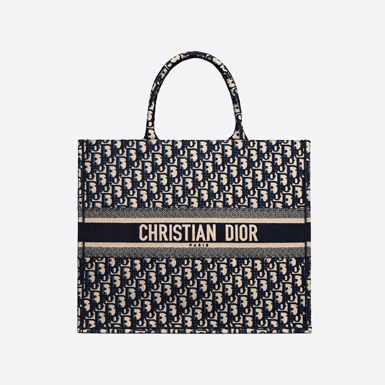 【代金引換】“DIOR BOOK TOTE” “ディオール オブリーク” トートバッグ