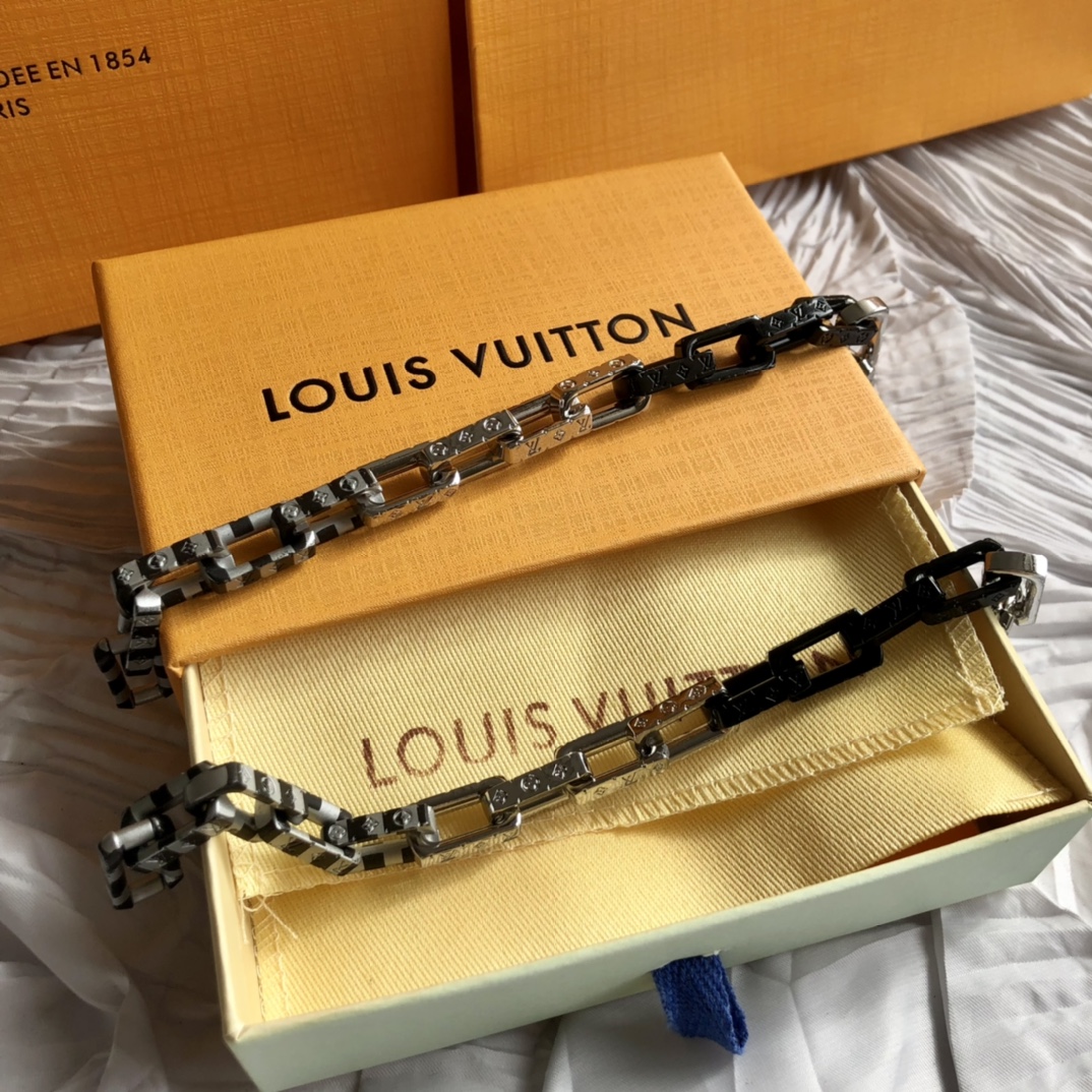 Louis Vuitton（ルイヴィトン）ブラスレ・ダミエ モノグラム チェーン