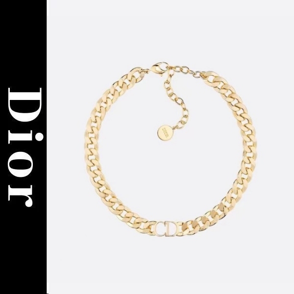 Dior新作ディオール Cruiseコレクション CDチョーカー ネックレス