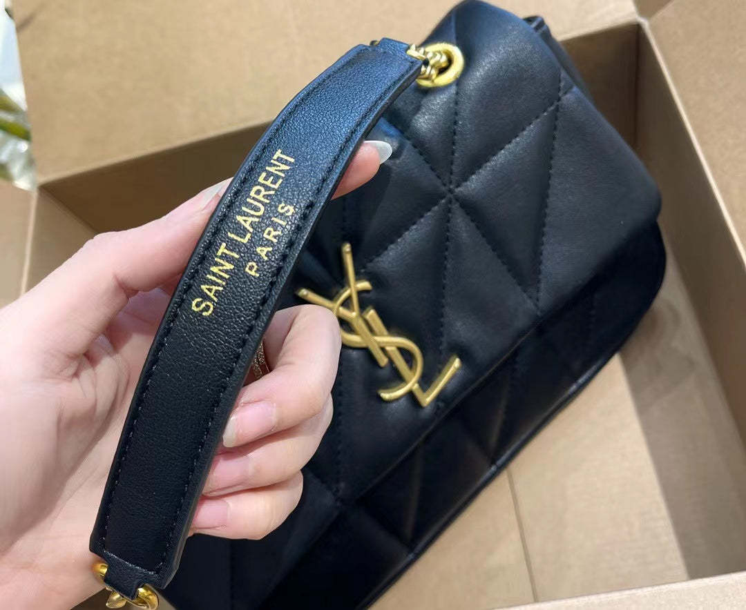 👜Ysl Niki フラップメッセンジャーバッグ 黒と白