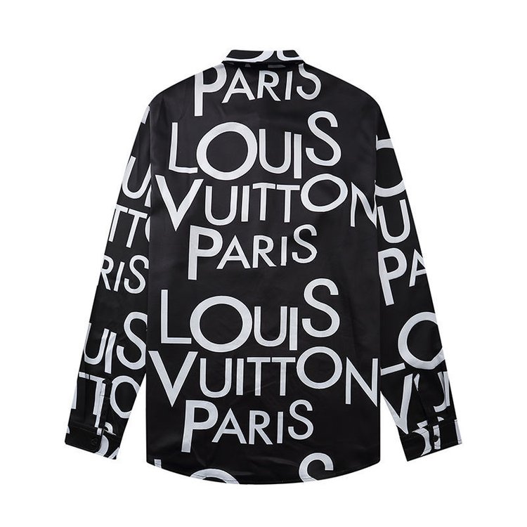 【Louis Vuitton 】 （ルイヴィトン）長袖シャツ 最新モデル 2色 男女兼用