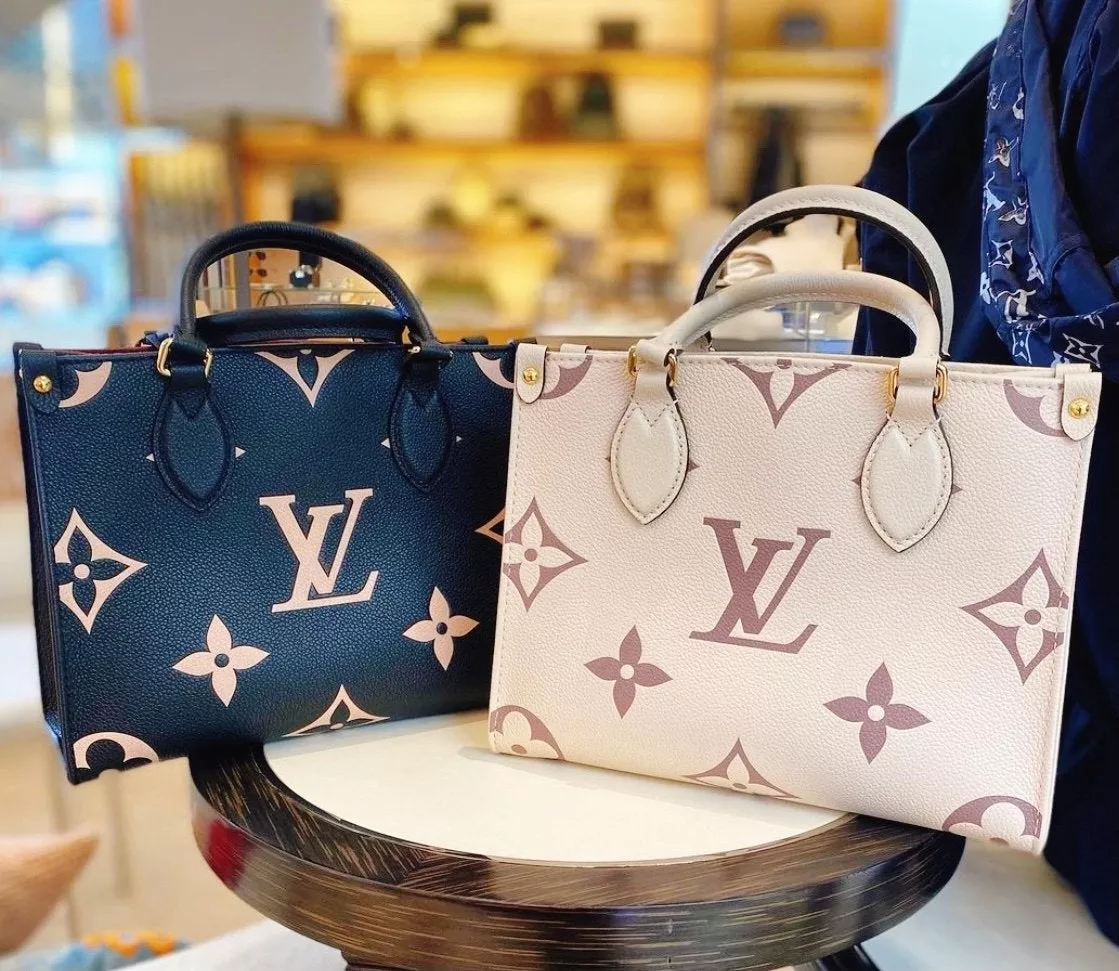 【LOUIS VUITTON】■オンザゴー PM ハンドバッグ ショルダーバッグ