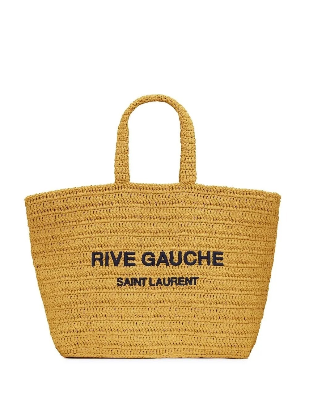 📣これからの季節に欠かせないのが軽やかに持てるラフィアのバッグ。🔥VERY雑誌掲載！夏感あふれる新作バッグが登場！——サンローランソフト トートバッグリヴ・ゴーシュ（ラフィア）