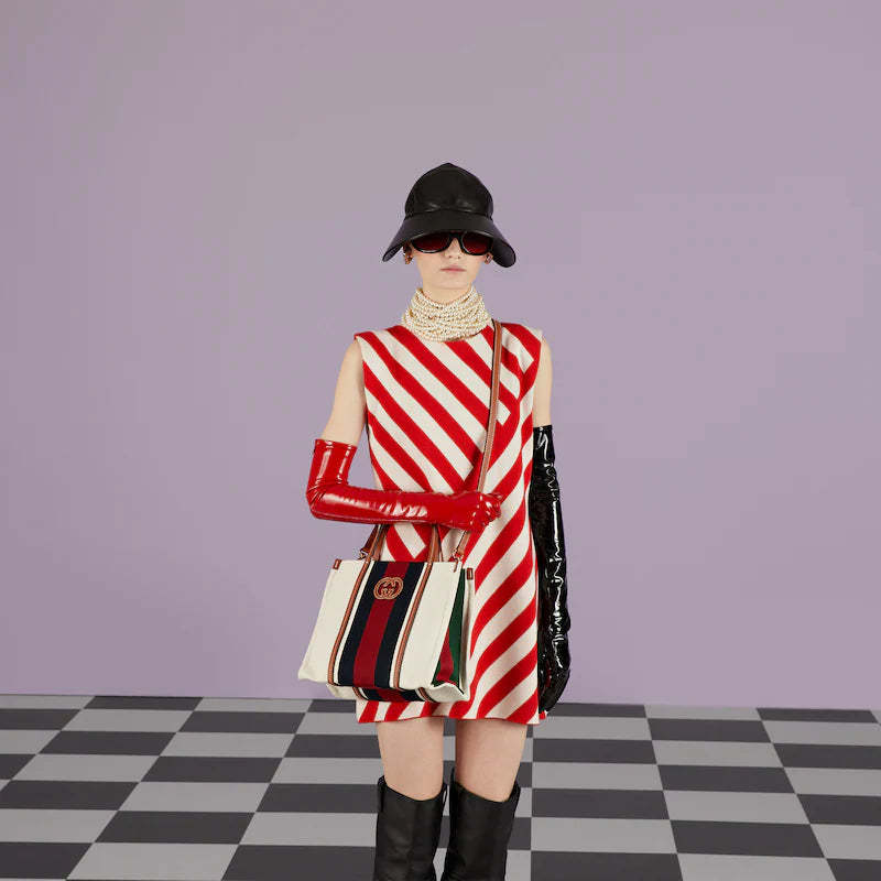 インターロッキングG スモール トートバッグ