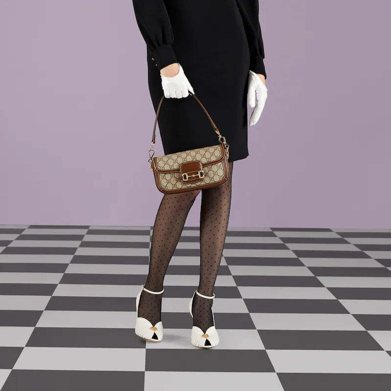 〔グッチ ホースビット 1955〕ショルダーバッグ