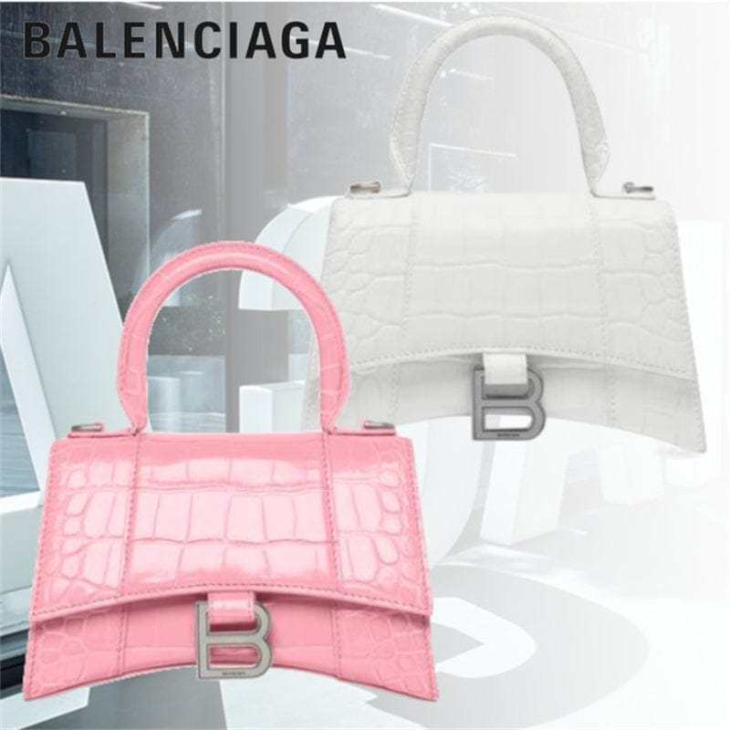 Balenciaga HOURGLASS XS チェーンハンドバッグ2色