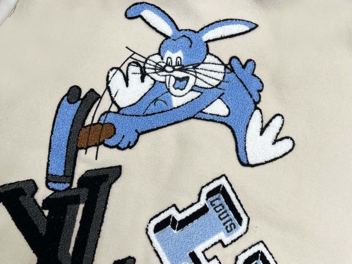 【LOUIS VUITTON】ルイヴィトン刺繍入り野球ユニフォーム  ジャケット