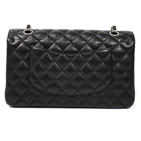 【CHANEL】マトラッセ25Wフラップチェーンショルダーバッグ A01112 キャビアスキン