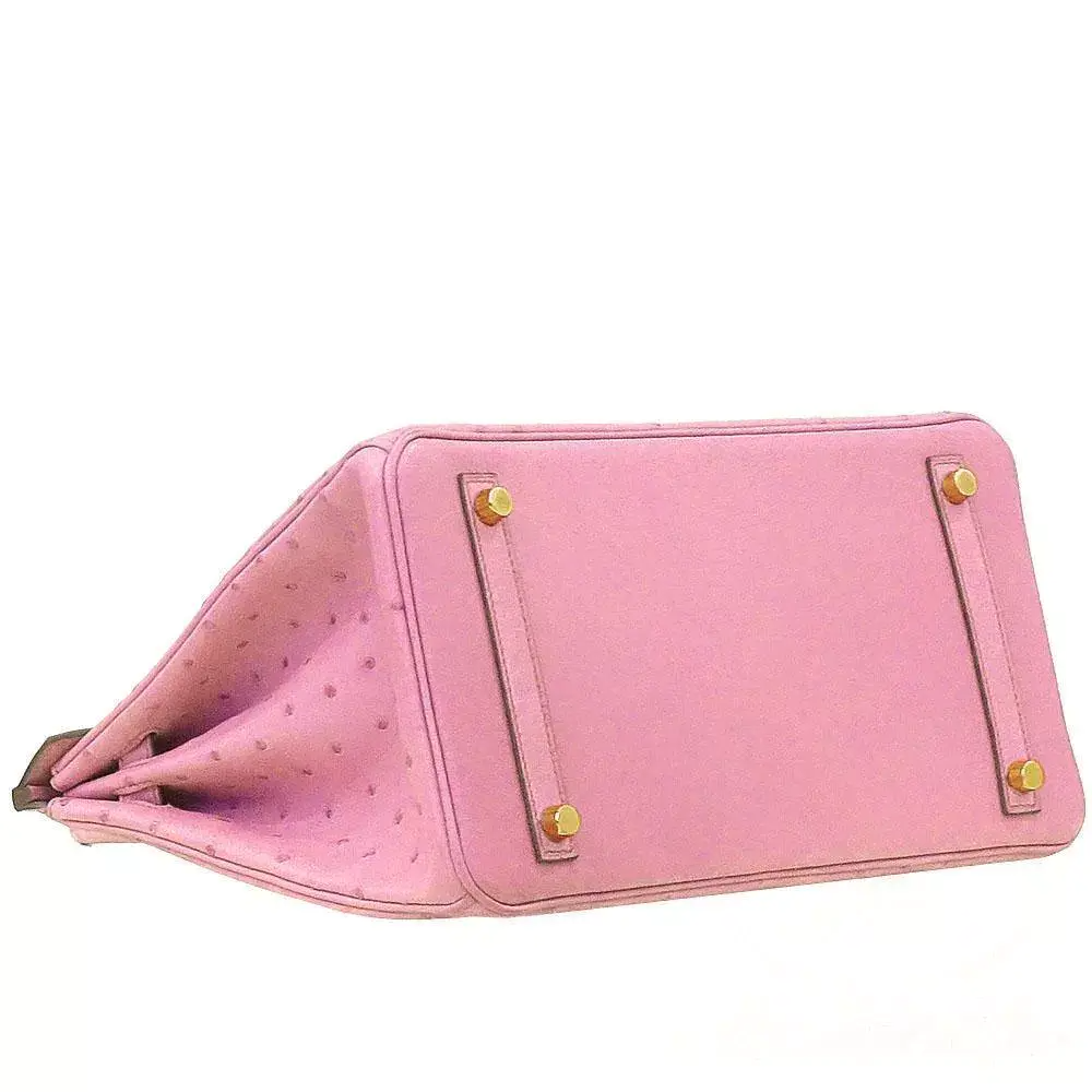 【HERMES】エルメス バーキン 30cm オーストリッチ ゴールド金具