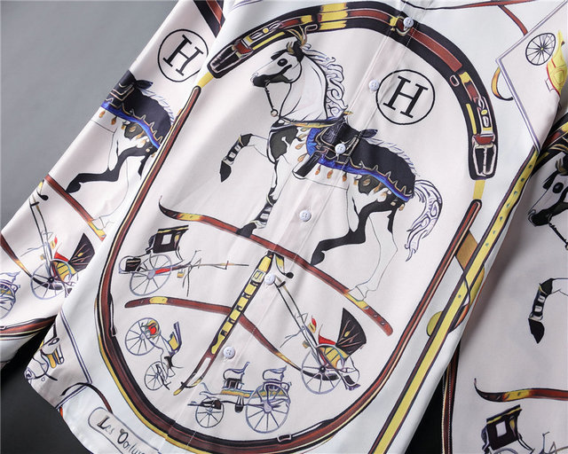 Hermès (エルメス) 長袖シャツ 2カラー