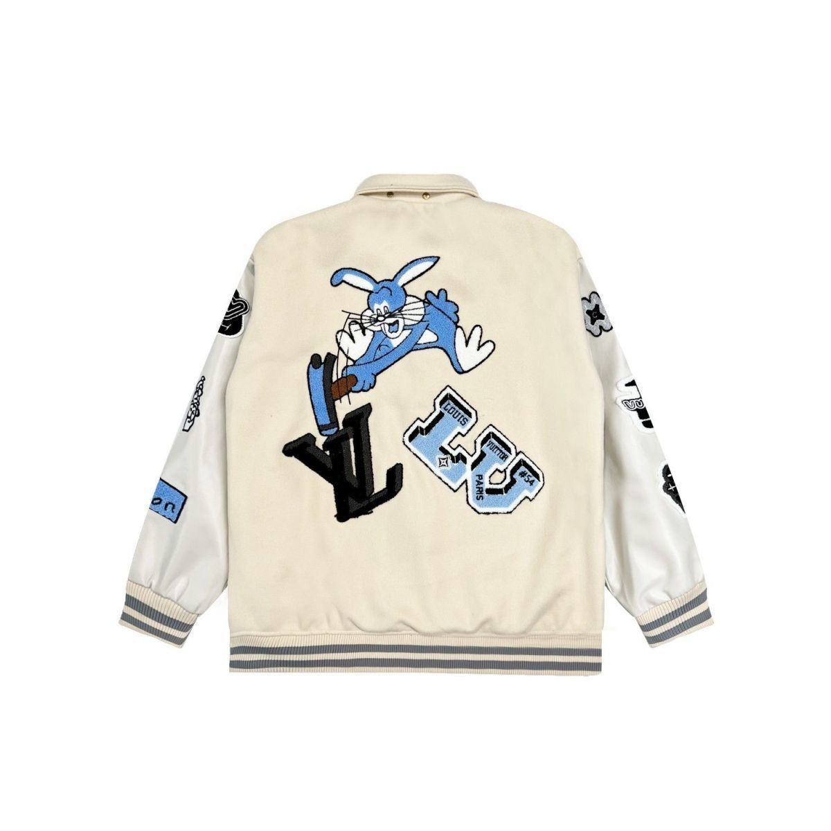 【LOUIS VUITTON】ルイヴィトン刺繍入り野球ユニフォーム  ジャケット