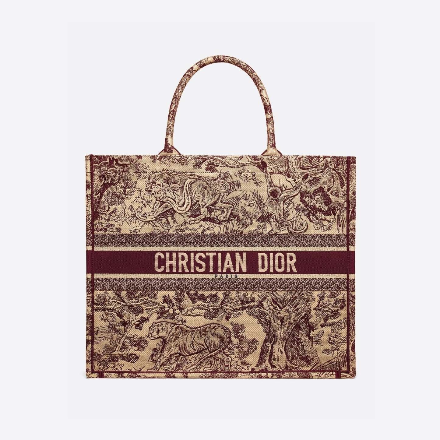 【DIOR】入手困難！セレブ芸能人御用達?ロゴ アニマル 刺繍 バッグ トート 選べる4色