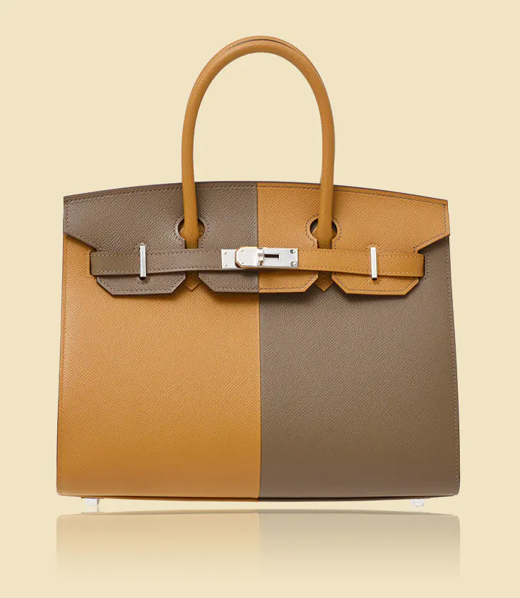 【HERMES】エルメス Sellier6 ハンドバッグ