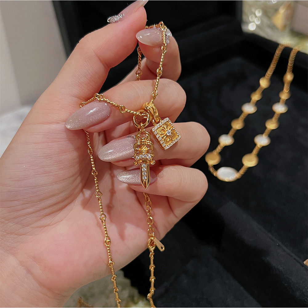 【CHROME HEARTS】ネックレス、新しいネックレス万能シンプルファッションオーナメント