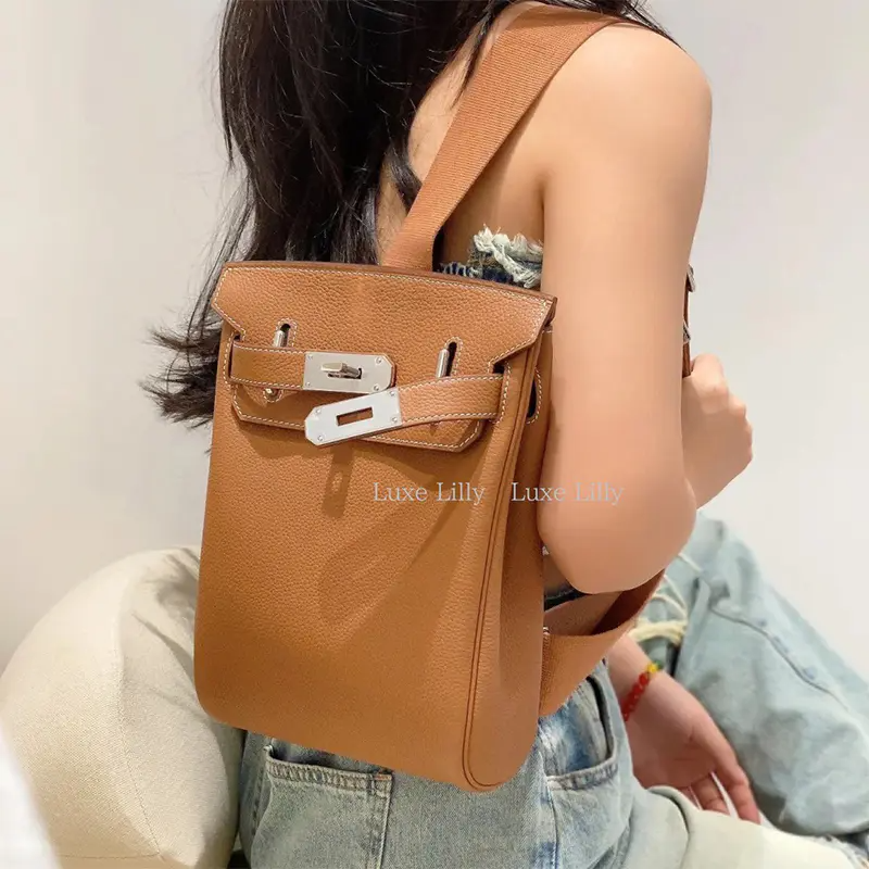 【入手困難◆高級レザー♪】HERMES Hac a Dos アッカド バッグ