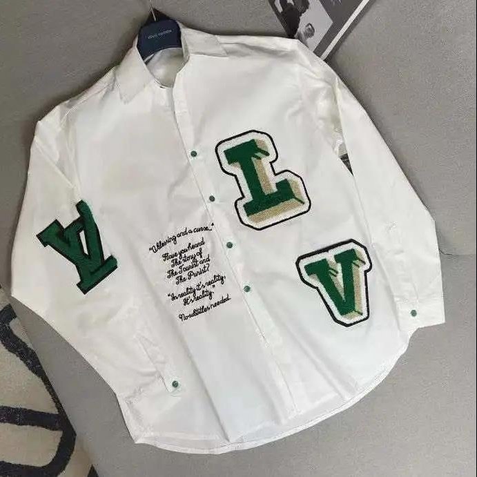【Louis Vuitton 】 （ルイヴィトン）長袖シャツ 最新モデル 男女兼用
